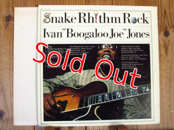 画像2: 白プロモ・ラベル!! ■Ivan "Boogaloo Joe" Jones / Snake Rhythm Rock (Promo) (2)