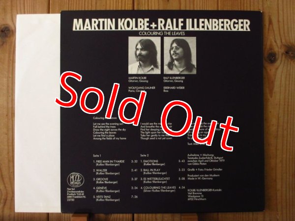 画像2: Martin Kolbe + Ralf Illenberger / Colouring The Leaves (2)