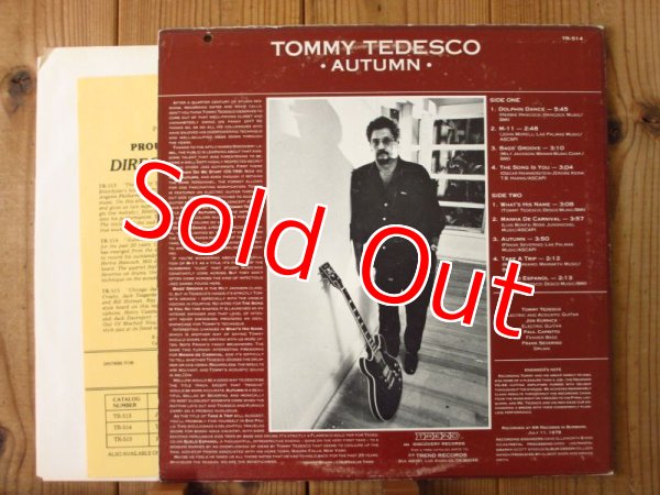 画像2: 長岡鉄男A級外盤セレクション高音質ダイレクトディスク盤！■Tommy Tedesco / Autumn (2)