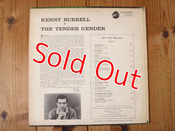 画像2: The Kenny Burrell Quartet / The Tender Gender (2)