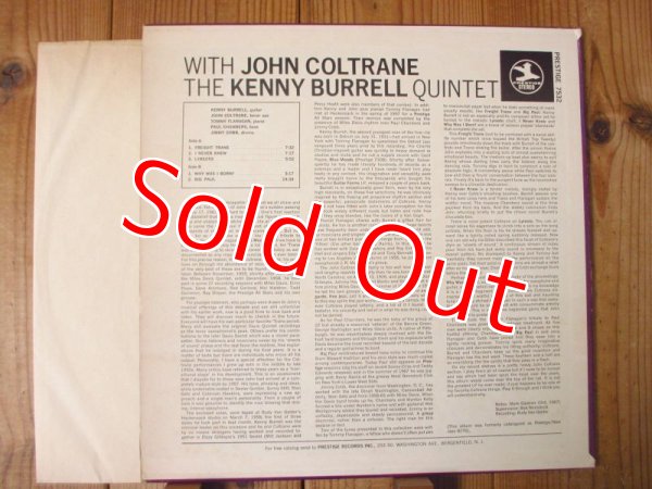 画像2: Kenny Burrell - John Coltrane / The Kenny Burrell Quintet With John Coltrane (2)