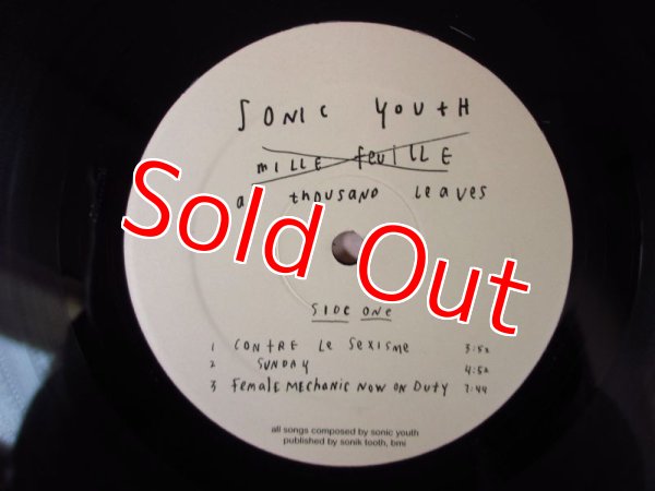 画像3: Sonic Youth / Thousand Leaves (3)