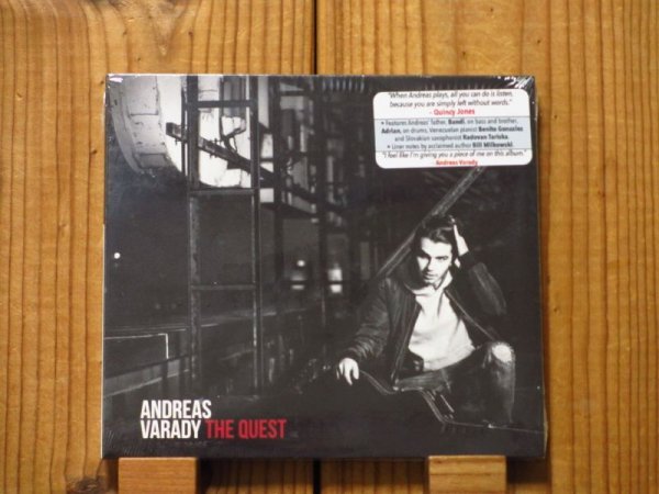 画像1: 今だけ特価！クインシージョーンズが絶賛した神童ギタリスト、アンドレアスヴァラディのResonance移籍第一弾！■Andreas Varady / The Quest (1)