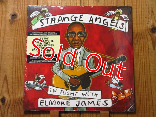 画像1: エルモアジェイムスのトリビュート作品！ウォーレンヘインズ、ビリーギボンズ、トムジョーンズ、ケブモ等が参加！■V.A. / Strange Angels: In Flight With Elmore James (1)