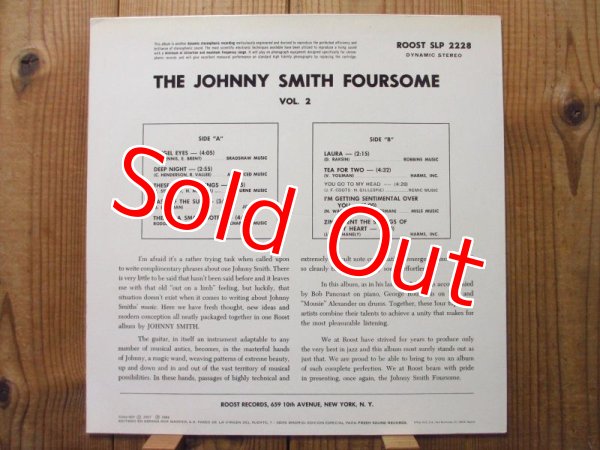 画像2: Johnny Smith / The "Johnny Smith" Foursome Volume II (2)