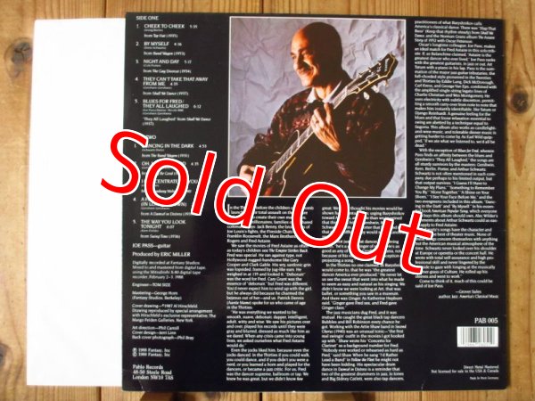 画像2: 激レア希少PABLOドイツ盤！■Joe Pass / Blues For Fred (2)