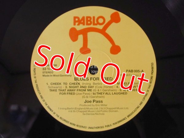 画像3: 激レア希少PABLOドイツ盤！■Joe Pass / Blues For Fred (3)