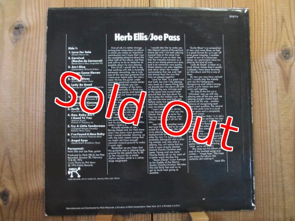画像2: Herb Ellis & Joe Pass / Two For The Road (2)