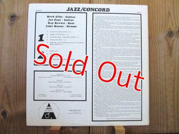 画像2: Herb Ellis & Joe Pass / Jazz/Concord (2)