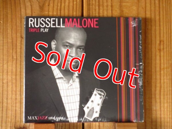 画像1: ケニーバレルの後継者、現代ジャズギター最高峰の黒人ギタリスト、ラッセルマローンの2010年作！■Russell Malone / Triple Play (1)