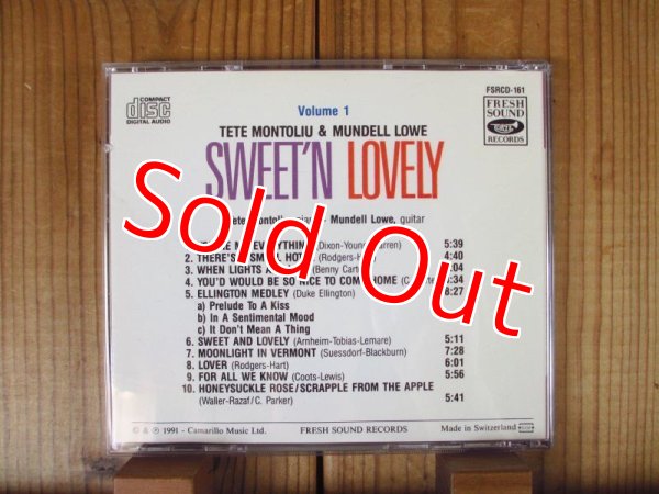 画像3: 2枚セット！■Mundell Lowe & Tete Montoliu / Sweet'N Lovely Vol. 1 & 2 (3)