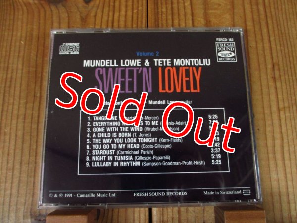 画像5: 2枚セット！■Mundell Lowe & Tete Montoliu / Sweet'N Lovely Vol. 1 & 2 (5)