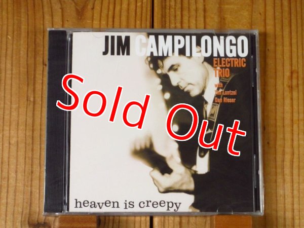 画像1: ノラジョーンズのバンドでも活躍した現代最高峰のテレキャスマスター、ジムカンピロンゴの2008年作！■Jim Campilongo Electric Trio / Heaven Is Creepy (1)