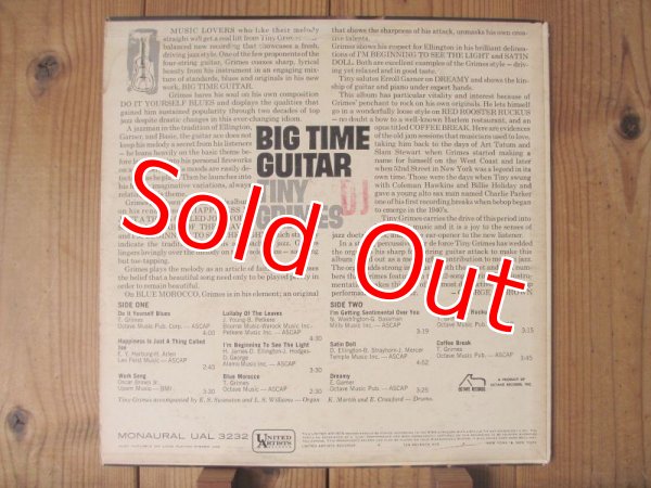 画像2: Tiny Grimes / Big Time Guitar With Organ And Rhythm (2)