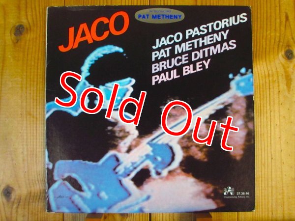画像1: Jaco Pastorius, Pat Metheny, Bruce Ditmas, Paul Bley / Jaco (1)
