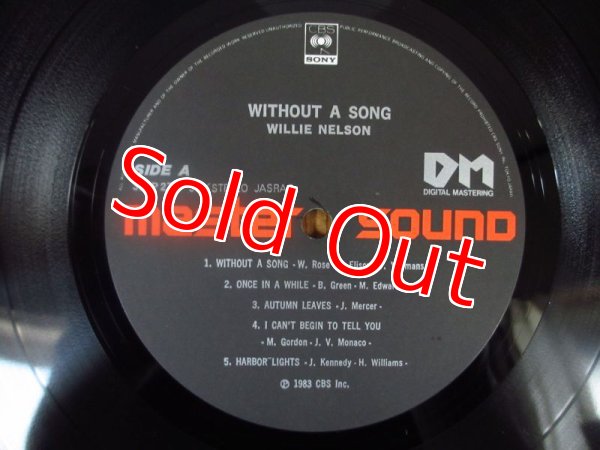 画像3: Willie Nelson / 枯葉 ~ Without A Song (Master Sound) (3)