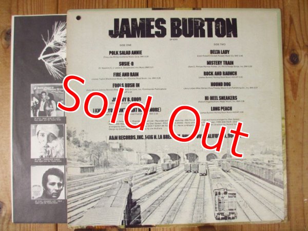 画像2: レア！白プロモ・ラベル！■James Burton / James Burton (2)