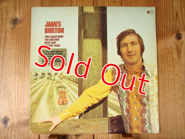 画像1: レア！白プロモ・ラベル！■James Burton / James Burton (1)