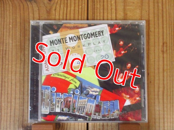 画像1: 現代最高峰の超絶アコギストの傑作ライブ盤！■Monte Montgomery / At Workplay (1)