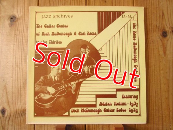 画像1: Dick McDonough & Carl Kress / The Guitar Genius Of Dick McDonough & Carl Kress In The Thirties (1)