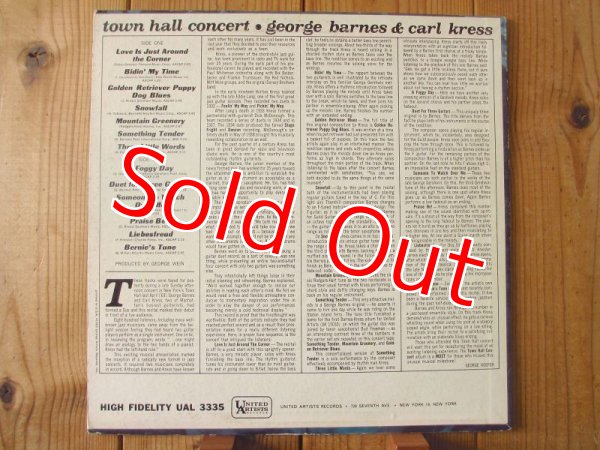 画像2: George Barnes & Carl Kress / Town Hall Concert (2)