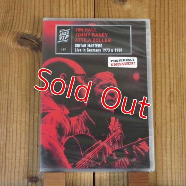 画像1: ジムホール、ジミーレイニー、アッティラゾラーによる貴重ライブ映像！■Jim Hall & Jimmy Raney & Attila Zoller / Guitar Masters: Live in Germany 1973 & 1980 (1)