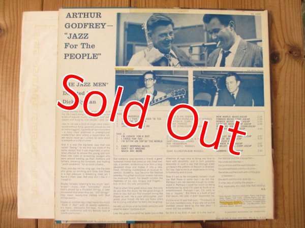 画像2: Arthur Godfrey / Jazz For The People (2)
