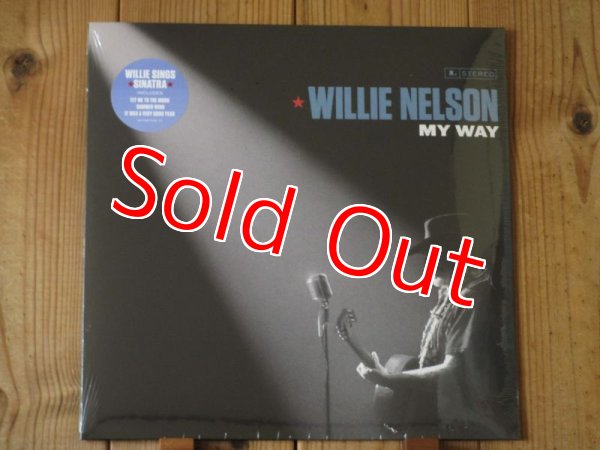 画像1: ウィリーネルソンの2018年新作はフランクシナトラのトリビュート！アナログ盤で入荷！◼︎Willie Nelson / My Way (1)