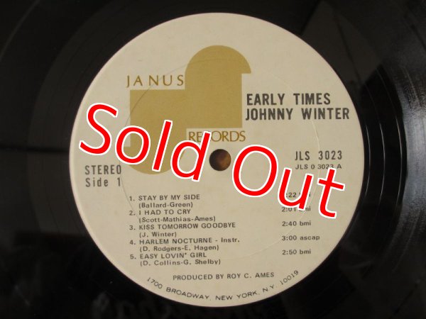 画像3: Johnny Winter / Early Times (3)