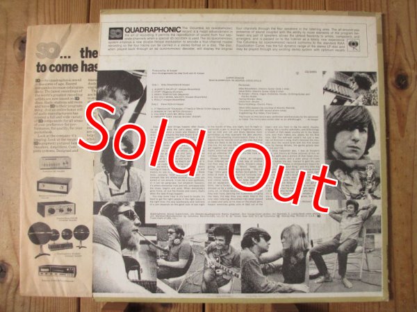画像2: Mike Bloomfield, Al Kooper, Stephen Stills / Super Session (SQ - Quadraphonic) (2)