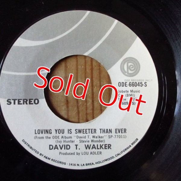画像2: David T. Walker / Didn't I Blow Your Mind This Time - Loving You Is Sweeter Than Ever (2)