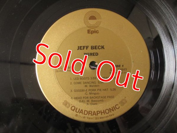 画像3: Jeff Beck / Wired (Quadraphonic) (3)