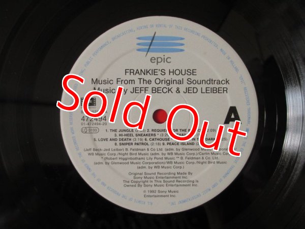 画像3: Jeff Beck & Jed Leiber / Frankie's House (3)