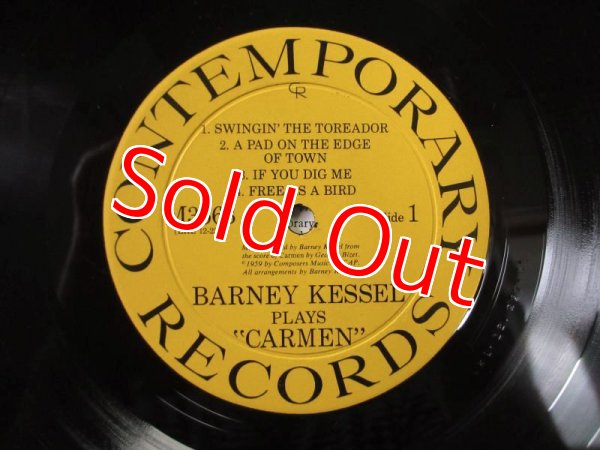 画像3: Barney Kessel / Modern Jazz Performances From Bizet's Opera Carmen (3)