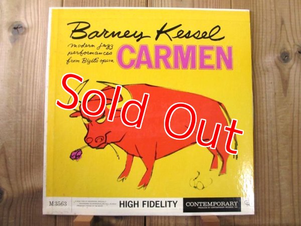 画像1: Barney Kessel / Modern Jazz Performances From Bizet's Opera Carmen (1)