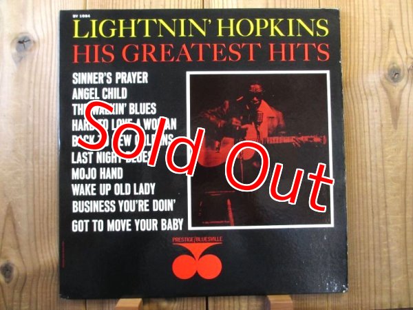 画像1: Lightnin' Hopkins / His Greatest Hits (1)