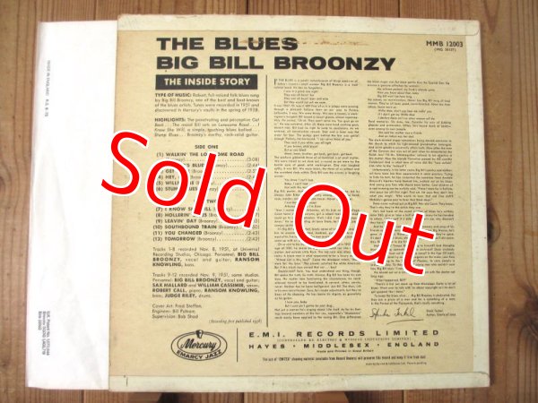 画像2: Big Bill Broonzy / The Blues (2)