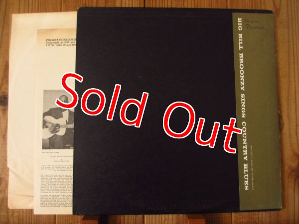 画像2: Big Bill Broonzey / Big Bill Broonzy Sings Country Blues (2)