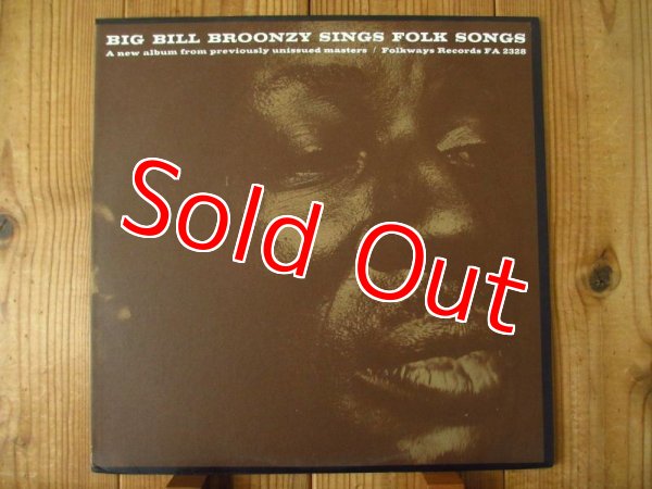 画像1: Big Bill Broonzy / Sings Folk Songs (1)