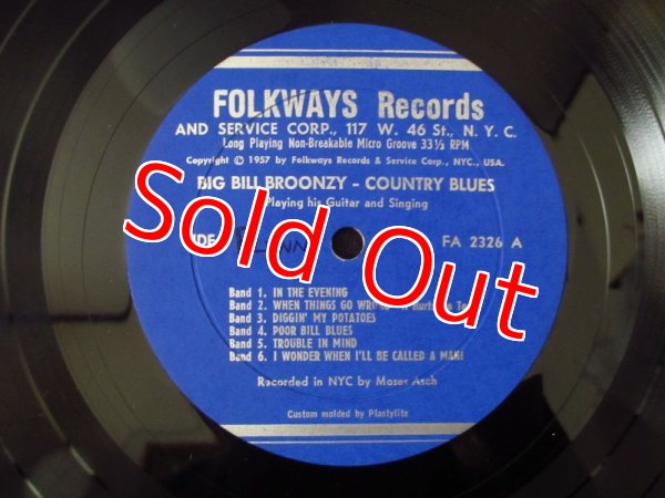 画像3: Big Bill Broonzey / Big Bill Broonzy Sings Country Blues (3)