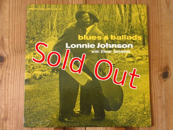 画像1: Lonnie Johnson With Elmer Snowden / Blues & Ballads (1)