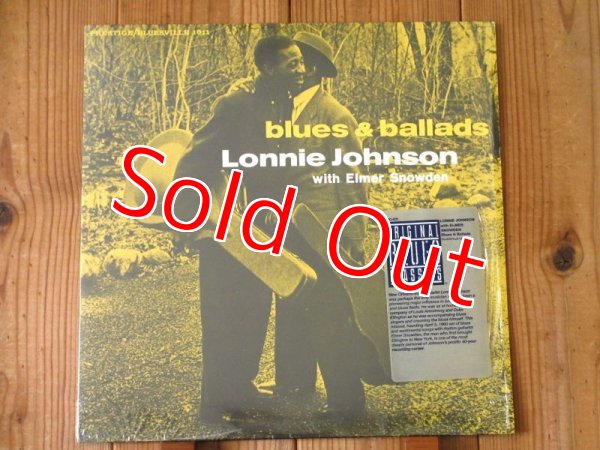 画像1: Lonnie Johnson With Elmer Snowden / Blues & Ballads (1)
