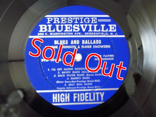画像4: Lonnie Johnson With Elmer Snowden / Blues & Ballads (4)