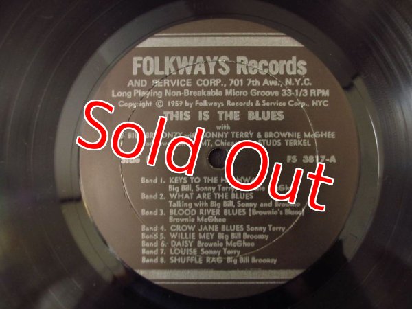 画像3: Big Bill Broonzey · Sonny Terry · Brownie McGhee / Blues With Big Bill Broonzey · Sonny Terry · Brownie McGhee (3)