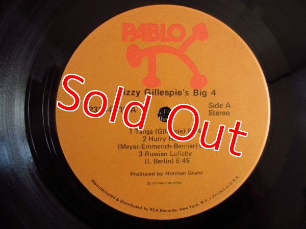 画像3: ジョーパス参加作！■Dizzy Gillespie's Big 4 / Dizzy Gillespie's Big 4 (3)