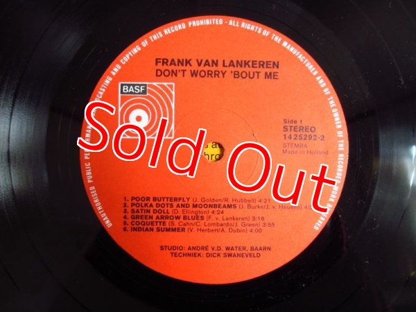 画像3: Frank Van Lankeren / Don't Worry 'Bout Me (3)