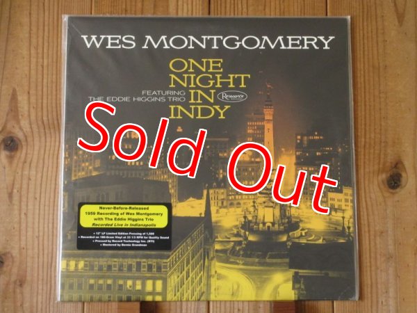 画像1: 再入荷！今や入手困難！ウェスモンゴメリー未発表音源&バーニーグランドマン！■Wes Montgomery / One Night in Indy (1)