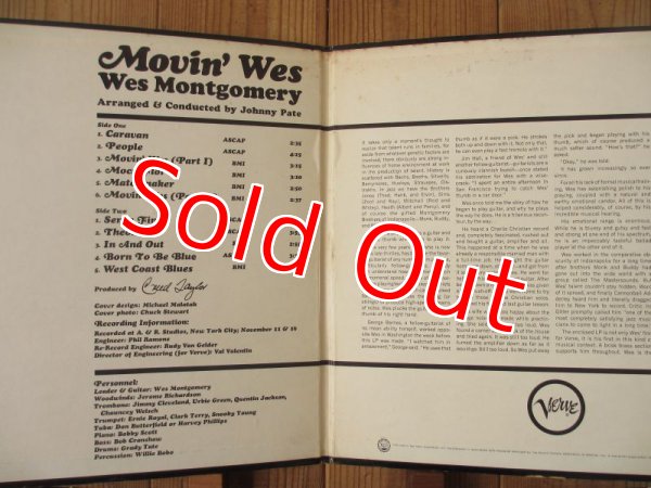 画像2: Wes Montgomery / Movin' Wes (2)