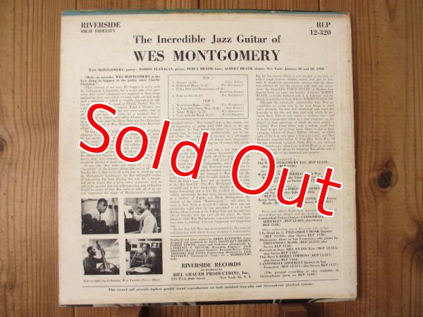 画像2: Wes Montgomery / The Incredible Jazz Guitar (2)
