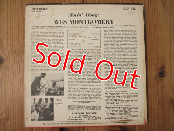 画像2: Wes Montgomery / Movin' Along (2)